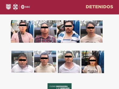 Detienen a presuntos extorsionadores del dueño de un negocio de hamburguesas en Benito Juárez