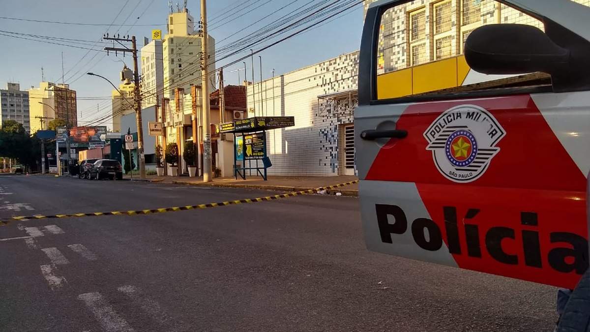 Vehículo de la Policía Militar de San Pablo. Fuente: (Twitter)