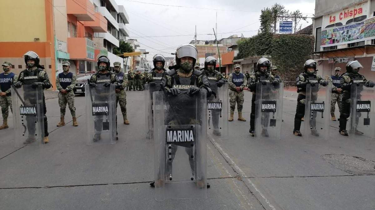 Militares en la frontera