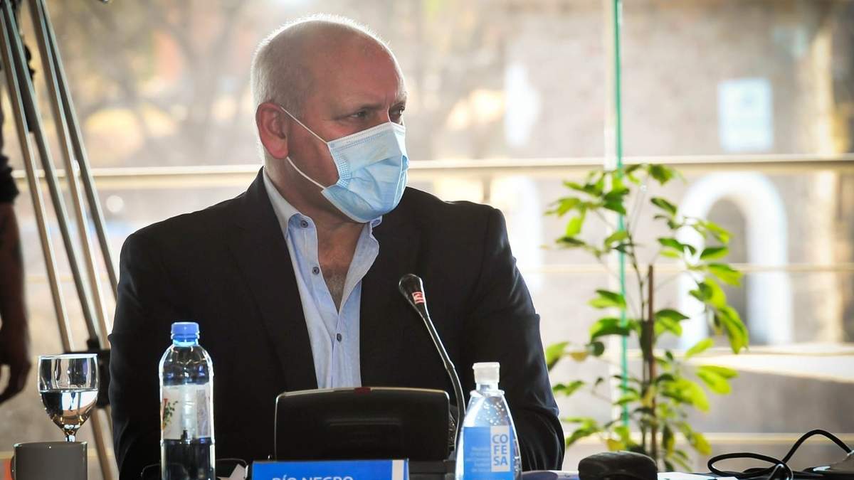 Fabián Zgaib, ministro de Salud de Río Negro. Fuente: (Twitter)