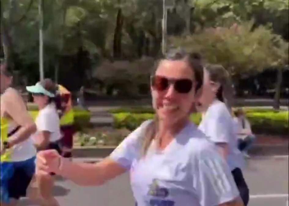Alejandra Chedrahui, diputada morenista, explica por qué corrió medio maratón de la CDMX tras ser señalada de tramposa