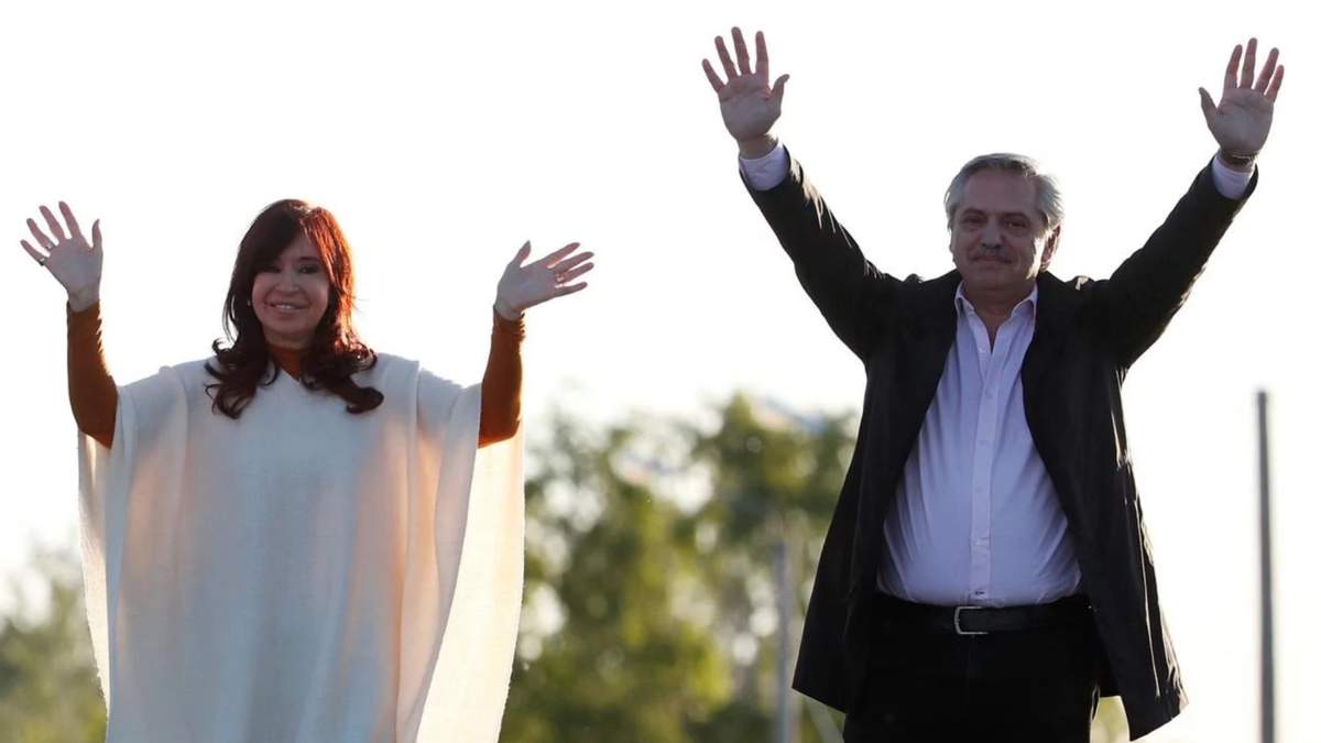 Alberto Fernández y CFK. Fuente: (Twitter)