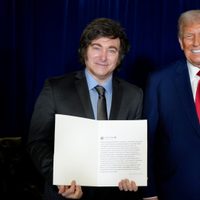El mensaje que Donald Trump le envió a Javier Milei tras la victoria electoral de La Libertad Avanza