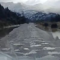 Bomberos de Meliquina denunciaron que la ruta provincial 63 se encuentra en estado deplorable