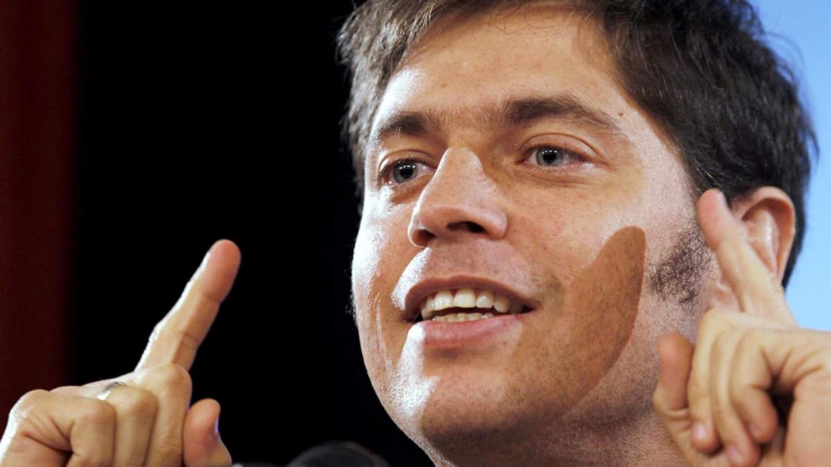 Gobernador bonaerense Axel Kicillof. Fuente: (Twitter)