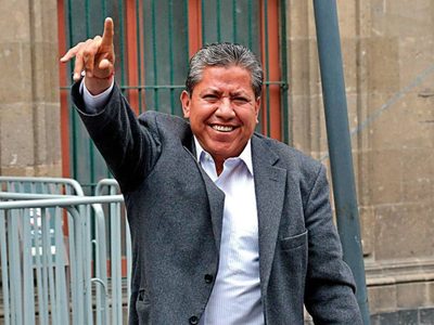 El gobernador de Zacatecas, David Monreal da positivo a covid-19