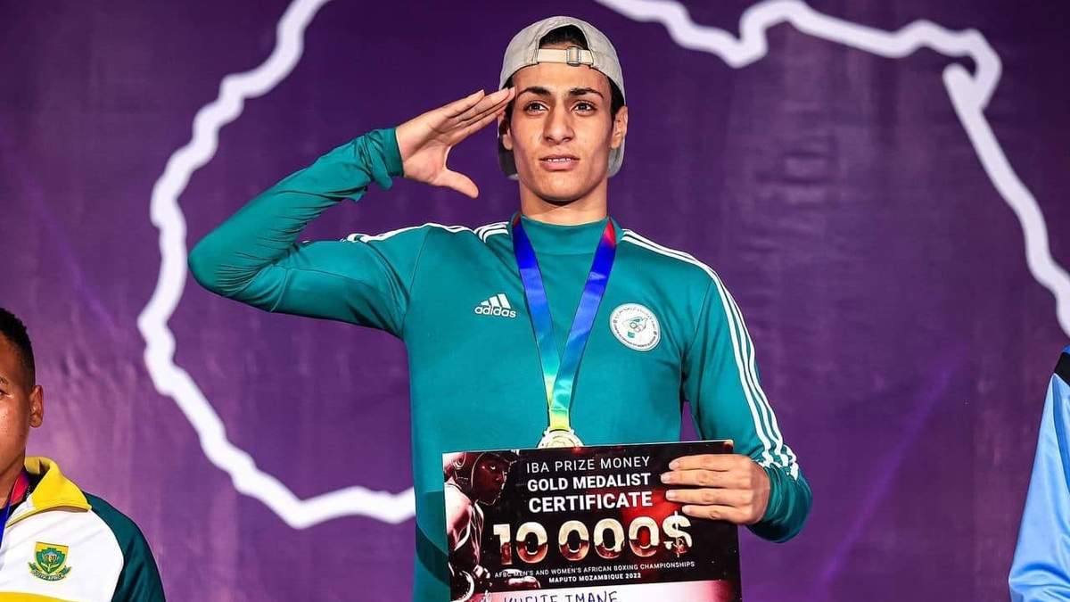 La pugilista Imane Khelif