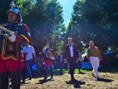 Rolando Figueroa en la apertura de la Expo Rural: "Lo que necesitamos los neuquinos es trabajar junto al campo"