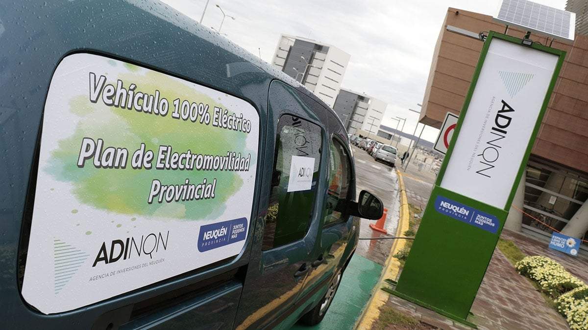 Promueven el uso de la electromovilidad en Neuquén. Fuente: (Twitter)