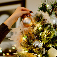 Con bolitas del Árbol de Navidad del año pasado: mirá esta decoración "low cost" que queda fantástica en tu casa