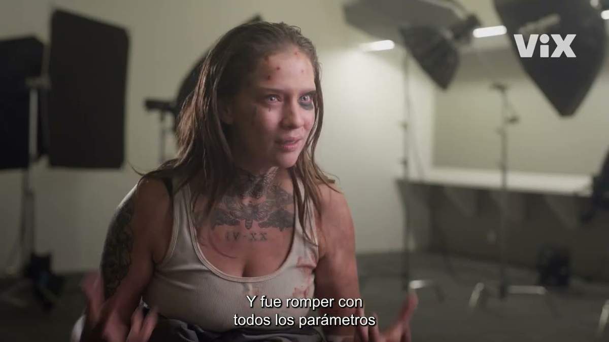 La actriz Carolina Miranda