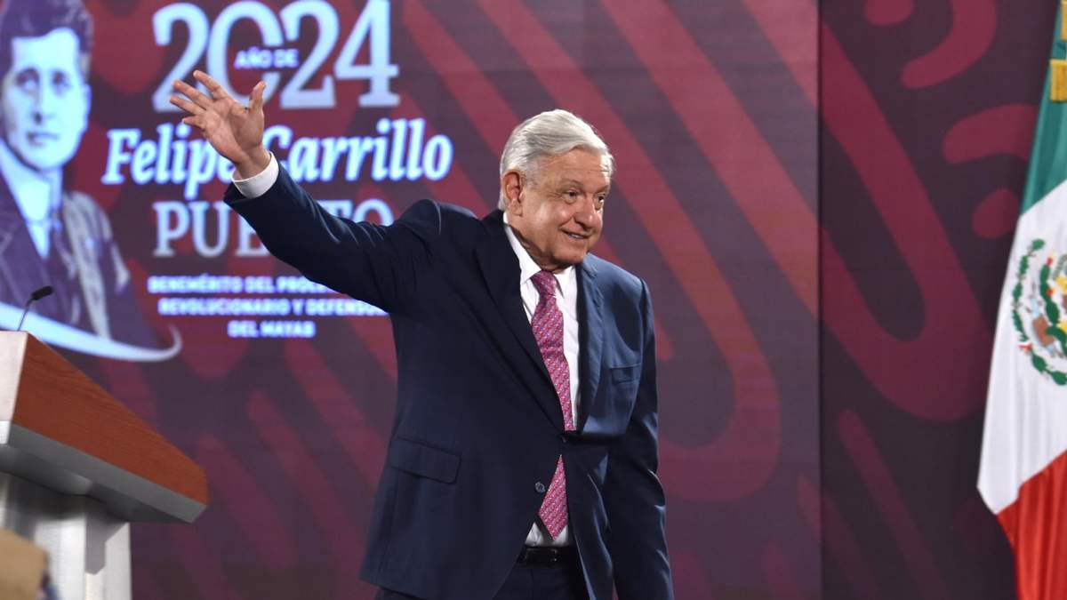 El presidente en Palacio Nacional
