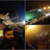 Un avión se estrella y se parte en dos en la India; hay al menos 14 muertos (Video)