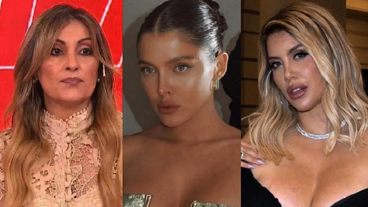 Marcela Tauro, Sofía Gonet y Wanda Nara. Fuente: (Instagram)