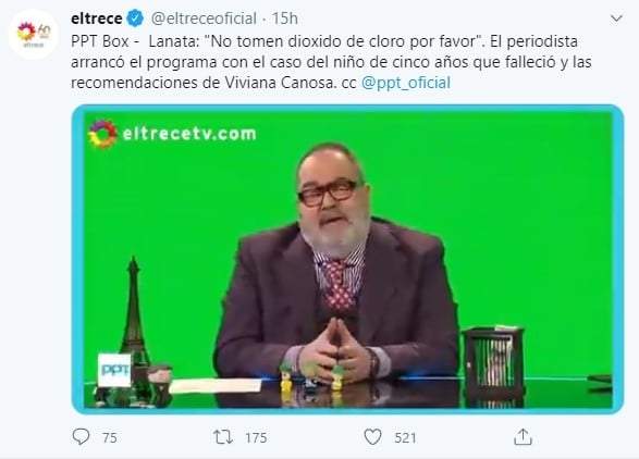 Jorge Lanata. Fuente: (Twitter)