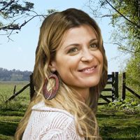 Lejos de la ciudad y de las polémicas, Eugenia Tobal disfruta con la familia de su casa en el campo
