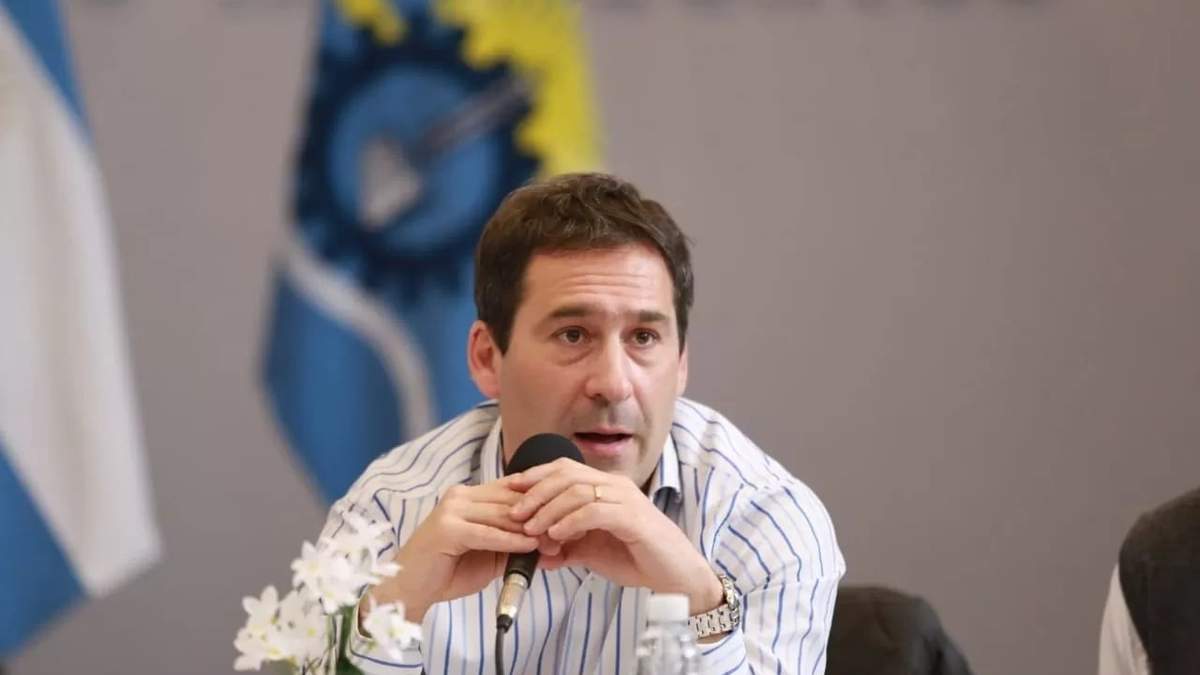 Juan Pablo Luque, intendente de Comodoro Rivadavia. Fuente: (Twitter)