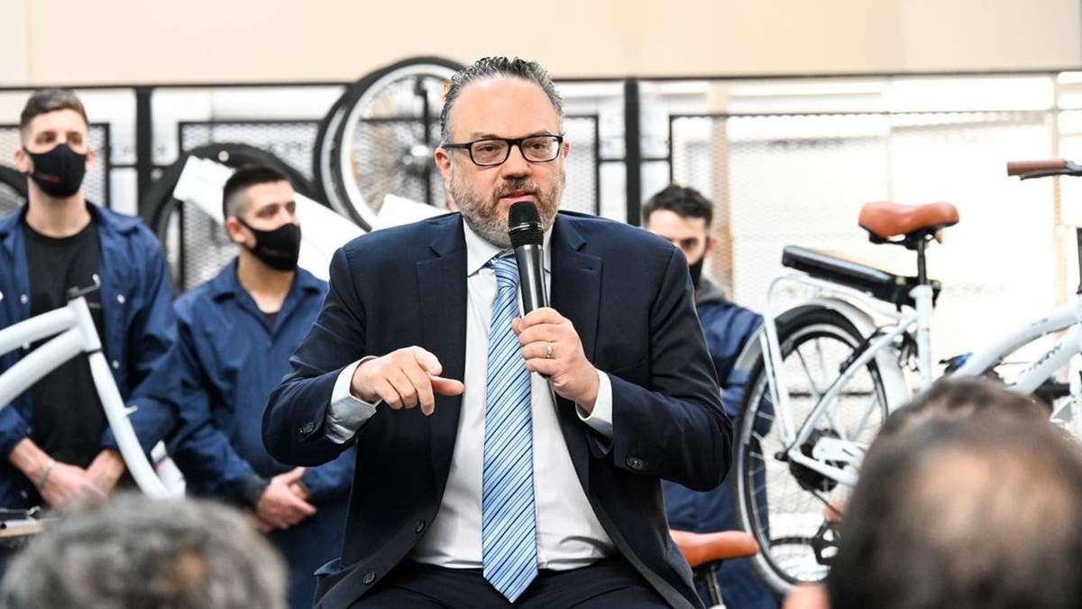 Matías Kulfas durante la presentación del plan. Fuente: (Twitter)
