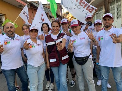 Disparos causan pánico en cierre de campaña de candidata de Cotija de la Paz (Video)