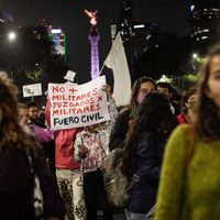 En “Velada por la Paz”, ciudadanos presionan al Senado: “¡No a la Guardia Nacional militar!"