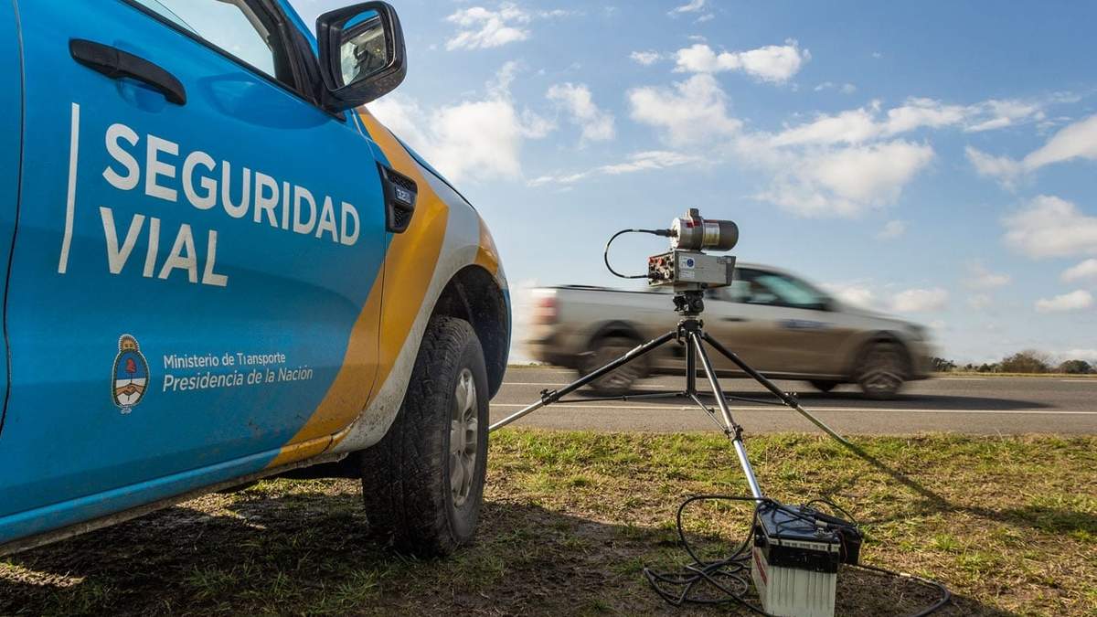 Seguridad Vial incorpora multas por radar en las rutas del Alto Valle. Fuente: (Twitter)