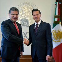 Peña se reúne con el coahuilense Riquelme y lo felicita por su "triunfo"
