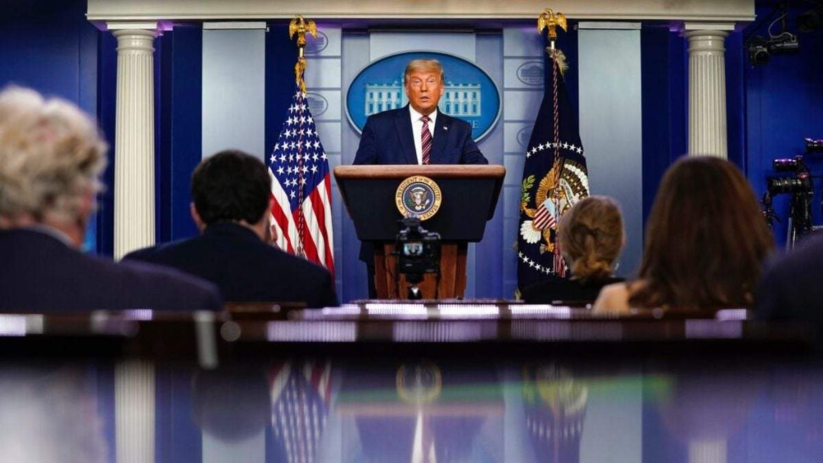 La primera conferencia de prensa de Donald Trump desde las eleccipnes presidenciales