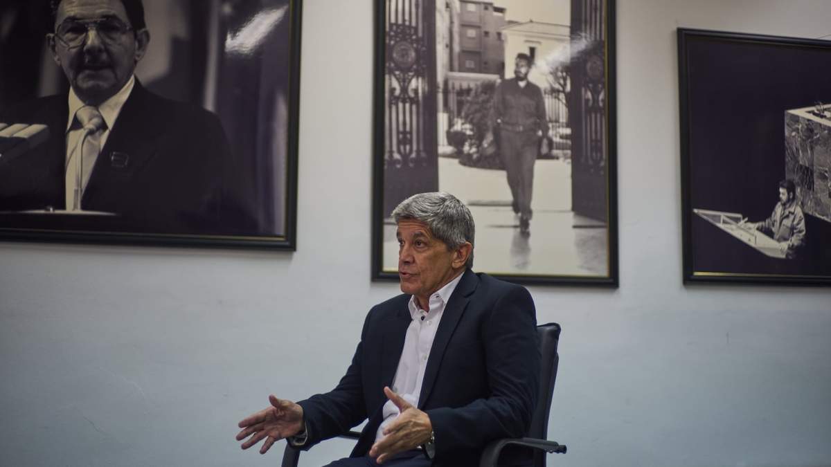 El viceministro de Relaciones Exteriores de Cuba, Carlos Fernández de Cossío