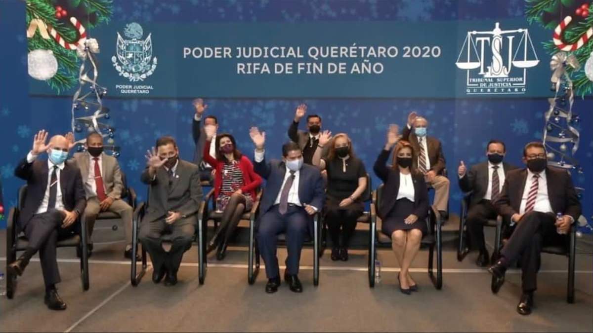 Los magistrados del Poder Judicial de Querétaro