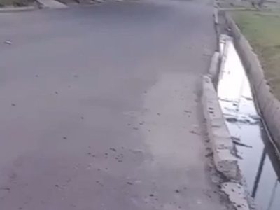 "Avance" en Godoy Cruz: repavimentan las tapas de cloacas para evitar que se abran
