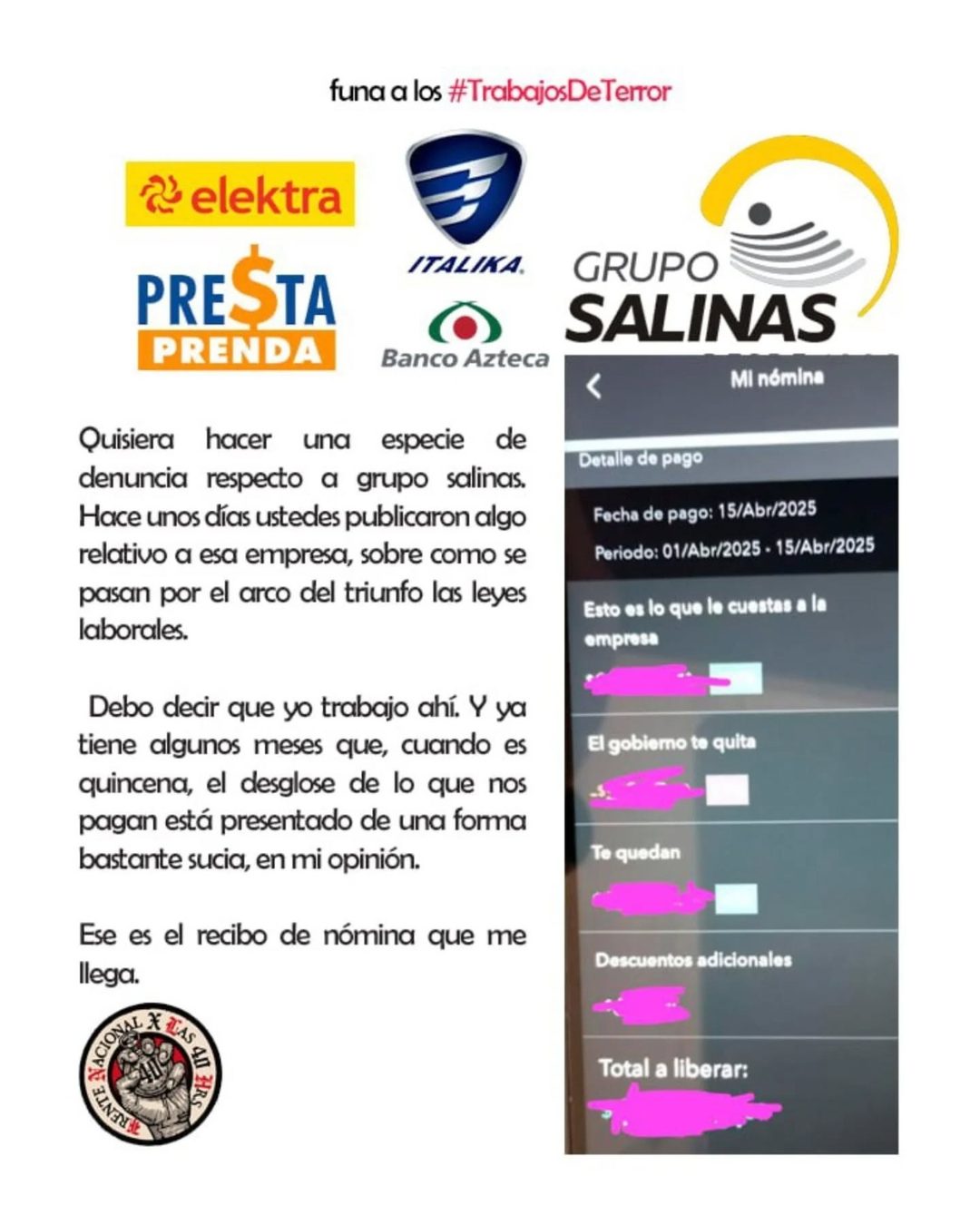 3 queja empleado