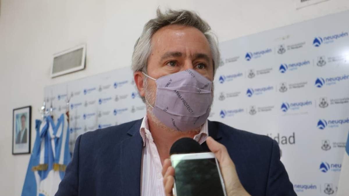 Juan Hurtado, secretario de la Municipalidad de Neuquén. Fuente: (Twitter)