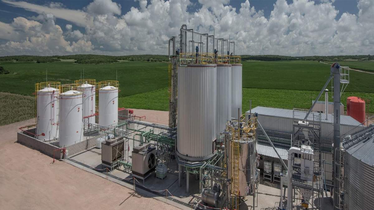 Producción de biocombustibles en Córdoba. Fuente: (Twitter)