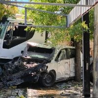 Neuquén: un camión sin frenos destruyó cinco vehículos estacionados