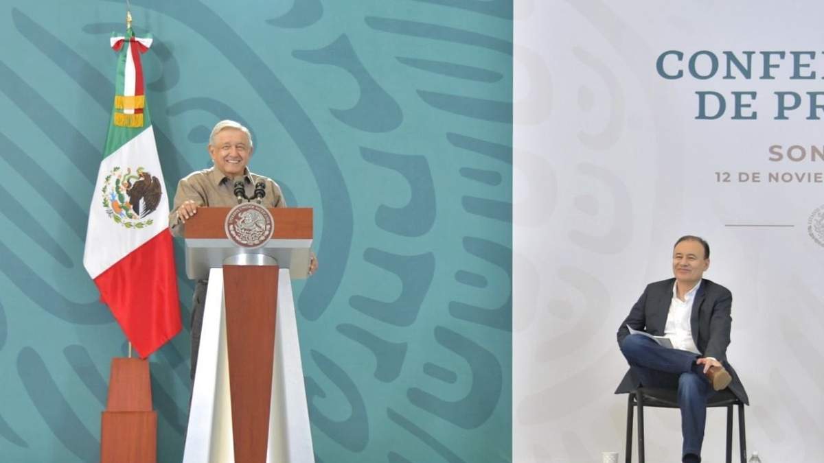 López Obrador en Sonora, junto con Alfonso Durazo