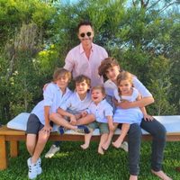 Benjamín Vicuña sorprendió con una tierna foto de sus hijos