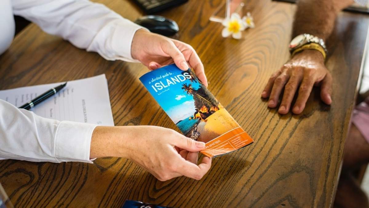 Oferta de un viaje al exterior. Fuente: (Twitter)