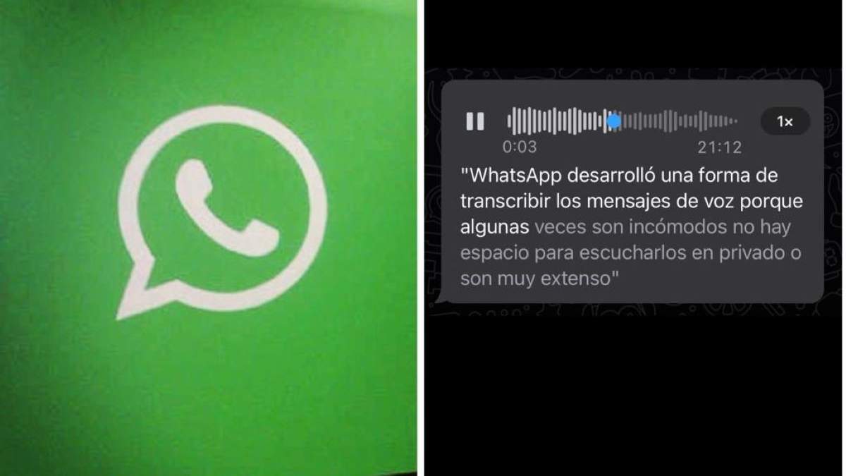 Nueva opción para cuando no se pueda escuchar el mensaje de voz
