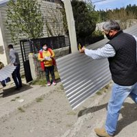 Increíble suceso en Bariloche: una ráfaga lo arrastró y cayó desde 6 metros