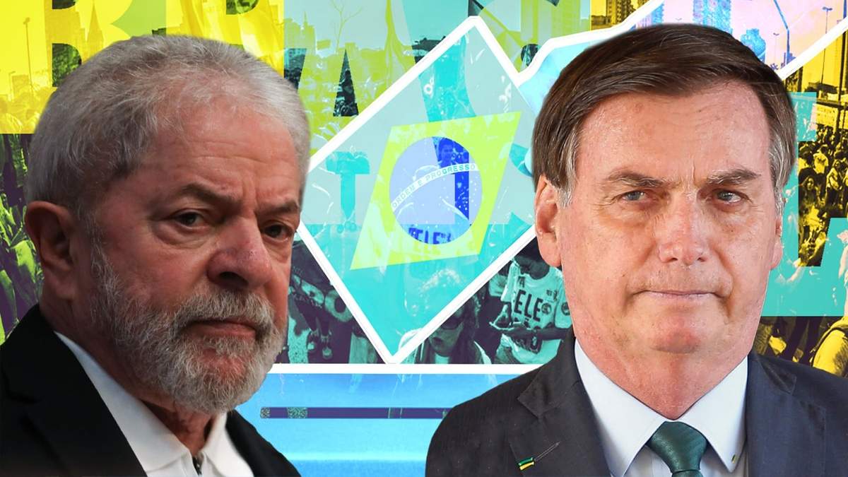 Luiz Inácio Lula da Silva, expresidente de Brasil, y Jair Bolsonaro, actual jefe de Estado. Fuente: (Minuto Neuquén)