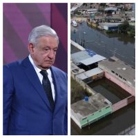 Las inundaciones en Chalco se deben a un “problema estructural”: AMLO (Video)