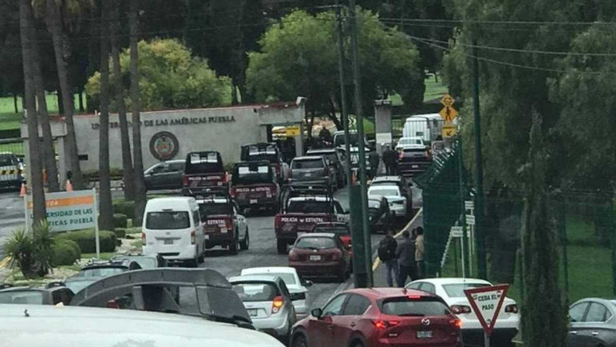 El ingreso de patrullas al campus de la UDLAP