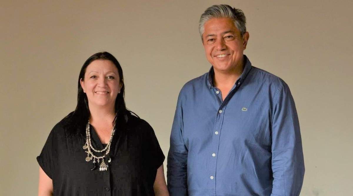 Soledad Martínez y Rolando Figueroa. Fuente: (Twitter)