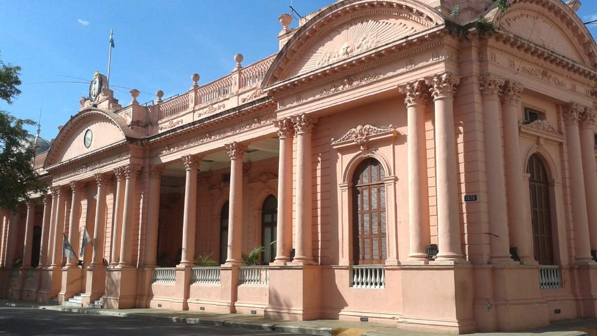 Casa de Gobierno de la provincia de Corrientes. (Fuente: Twitter)
