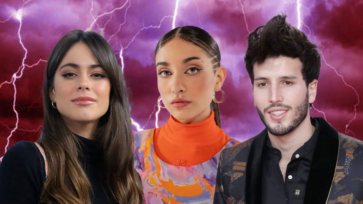 María Becerra-Tini Stoessel-Sebastián Yatra. Fuente: (Minuto Neuquén)