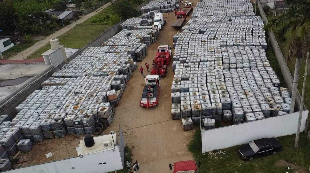 Los miles de contenedores con huachicol