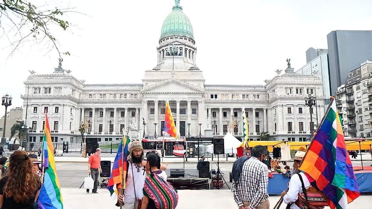 El Senado de la Nación trata la prórroga de la Ley 26.160. Fuente: (Twitter)