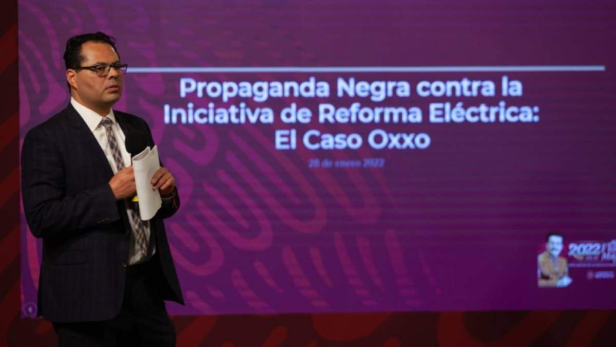 Funcionarios de la CFE respondieron a la campaña de Oxxo en la conferencia matutina