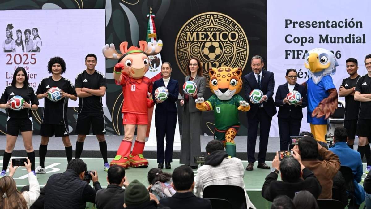 Sheinbaum dice que México está listo para la Copa Mundial FIFA 2026