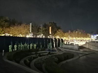 Gobierno de la CDMX inicia "blindaje" del centro histórico ante marcha feminista del 8 de marzo